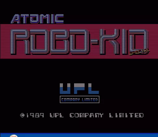 Image n° 1 - screenshots  : Atomic Robo-Kid Special